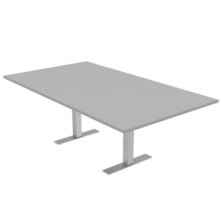 Skutchi Designs 47.25 in W, 84 in L, 29 in H, Engineered Wood Top, Grey HAR-REC-48x84-T-XD01